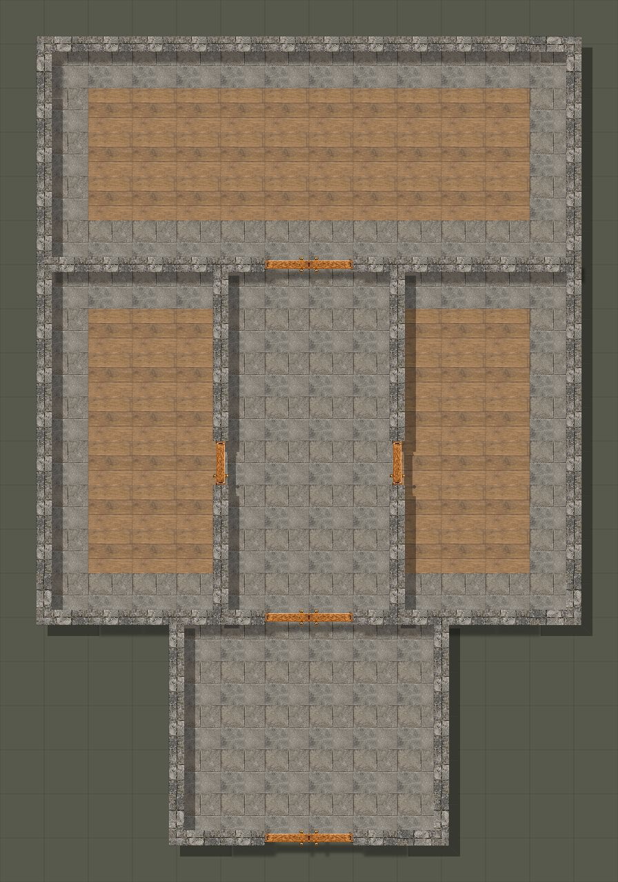 Northwall Keep — 14 by 20 square map